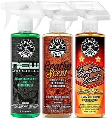 Chemical Guys Best Air Freshener Kit, 3 x 16 fl oz by ChemicalGuys