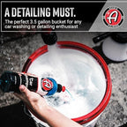 Adam's Polishes Wash Bucket (3.5 Gallon Bucket + Grit Guard) - Car Detailing Tool for Car Washing & Garage Storage | Stores Car Wash Soap, Foam Cannon, Foam Gun, Microfiber Towels & More - Image 4