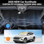 Windshield Sunshade for Hyundai Tucson 2022-2026 Front Window Shades - Image 4