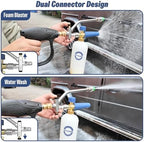 Foam Cannon Dual Connector for Pressure Washer, 1/4" Quick Connector - Image 2