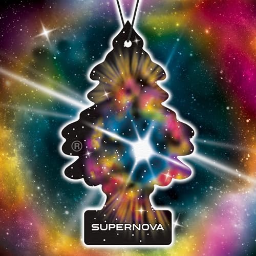 LITTLE TREES Car Air Freshener | Hanging Tree Provides Long Lasting Scent for Auto and Home | 24 Air Fresheners |Supernova - Image 3