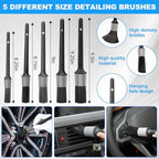THINKWORK Car Detailing Kit with Multi-Size Drill Brushs & Extension Pole - Image 6