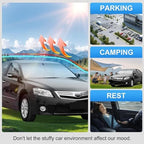 Windshield Sun Shade Sunshade for Toyota Camry 2007-2011 - Image 6