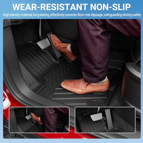 Xipoo Cargo Mats Compatible with 2022 2023 2024 2025 2026 Tucson | Rear Trunk Mats Backrest Mat Floor Mat Replacement for 22-26 Tucson Accessories - Image 4