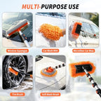 144'' Car Wash Brush with Long Handle Cleaning Kit - Image 5