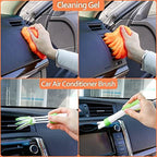 THINKWORK Car Detailing Kit, Microfiber Cleaning Tools with Storage Bag - Image 2
