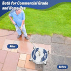 16.5" Pressure Washer Surface Cleaner Attachment with 4 Wheels - Image 6