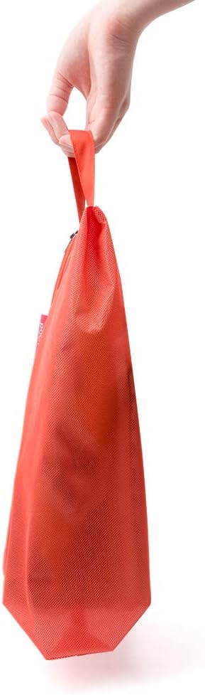 pack all Shoe Bag for Travel, Water-Resistant Shoe Pouch for Sports | Odor-Resistant, Dustproof, Portable, Soccer Cleats & Gym Storage, Fits Up to Size 11, 1 Pack, Orange - Image 4