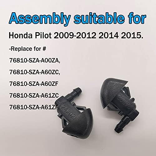deemars Windshield Washer Nozzles Kit, Front Windshield Spray Nozzles - Image 6