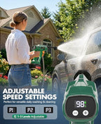 BluSwim Cordless Brushless Car Cleaning Tool with LCD Display - Image 4