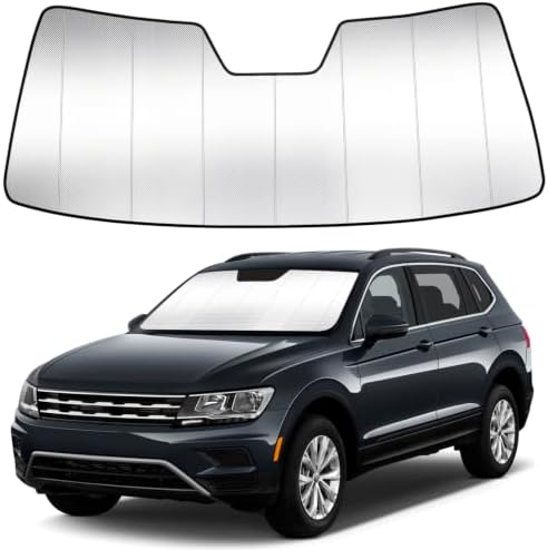 Windshield Sun Shade for Volkswagen Tiguan 2018-2024 by LungsiMotor