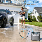 Cordless Portable Washer, Battery Operated Washer with 2x3.0Ah Batteries - Image 6