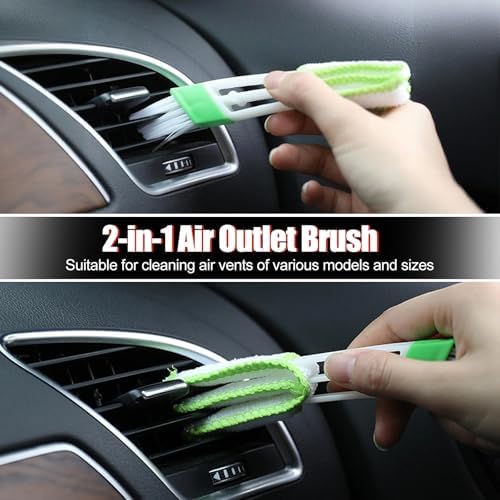 REGUICORP 13PCS Car Detailing Brush Set, Car Detailing Brush Kit, Ultra No Soft Scratch Detailing Brush, Car Cleaning Brushes for Interior or Exterior - Professional Dusting Cleaning Supplies - Image 5