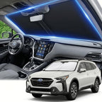 for Subaru Outback 2020-2024 2025 2026 Windshield Sun Shade - Front Window Shade Custom Fit Outback Accessories Sun Visor Foldable Sunshade Blocks UV Rays Summer Must Have Car Accessories by AuyNeas