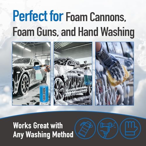 Nanoskin NANO SUDS Foaming Car Wash Shampoo for Foam Cannon, 5 Gallon - Image 6