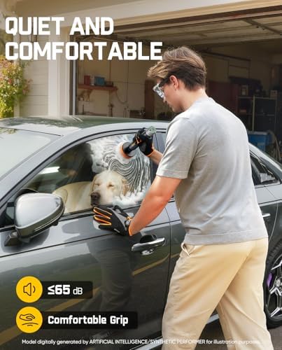 Fanttik P10 Pro Mini Car Buffer Polisher, Cordless Rotary Car Polisher - Image 4