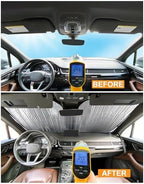 Rear Tailgate Sunshade Custom Fit for 2017-2026 Chrysler Pacifica Minivan - Image 6