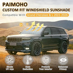 Windshield Shade for Jeep Grand Cherokee 2021-2026 Grand Cherokee L - Image 3