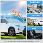 Windshield Sun Shade Sunshade for Lexus RX 2010-2015 - Image 6