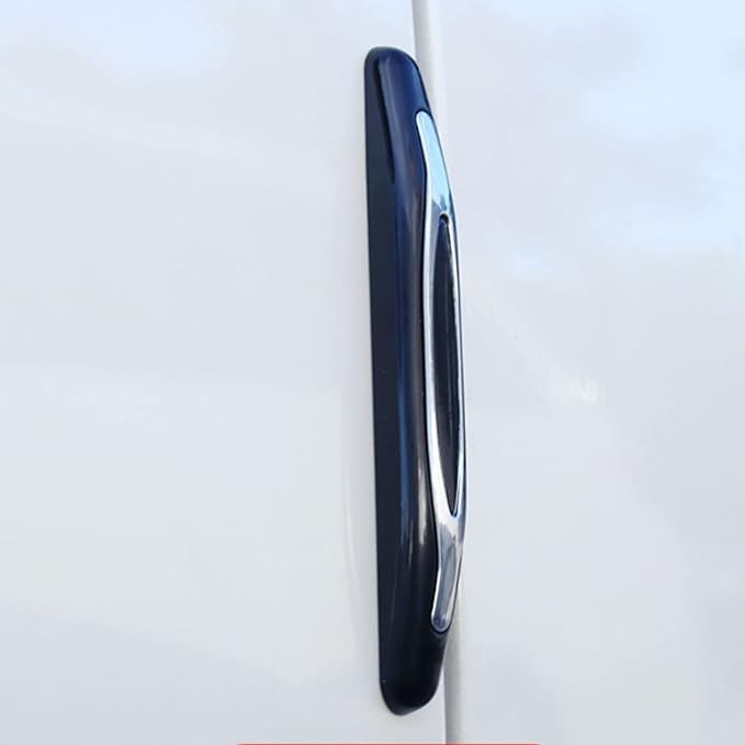 4 Pcs Car Door Edge Guards Car Side Door Protector Suitable for Various Car Pads Door Shock Absorbers-Black - Image 3