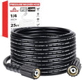 YAMATIC Pressure Washer Hose 25 FT 1/4", 3400 PSI, M22-14mm Females by YAMATIC
