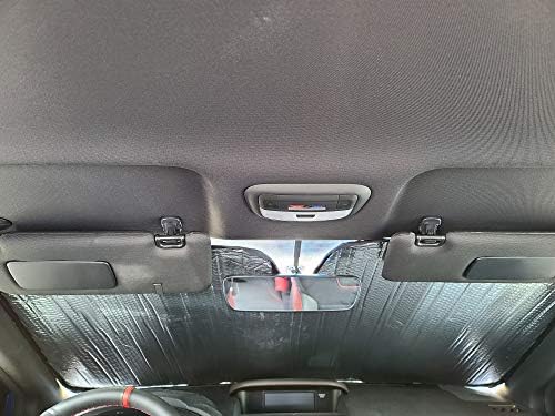 AutoTech Zone Sunshade for 2008-2017 Chevrolet Traverse SUV, Custom-fit Windshield Sun Shade - Image 6