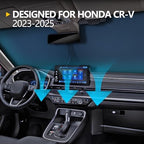 for 2023-2026 Honda CRV - Premium Sunshade for Ultimate Heat & UV Protection, Foldable Front Windshield Sun Shade for 2023 2024 2025 2026 CR-V SUV Accessories - Image 2