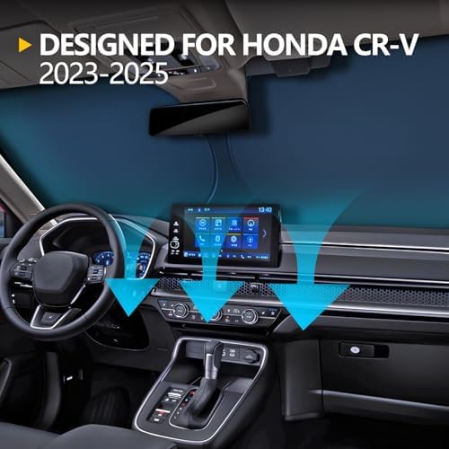 for 2023-2026 Honda CRV - Premium Sunshade for Ultimate Heat & UV Protection, Foldable Front Windshield Sun Shade for 2023 2024 2025 2026 CR-V SUV Accessories - Image 2