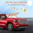 for Car Windshield Sunshade Umbrella 2023-2026 Toyota Sequoia Custom Fit Windshield Sun Protector Cover 6-Layer Heat-Resistant Fabric, Ultra-Strong Fiberglass Frame (for 2023-2026 Toyota Sequoia) - Image 3