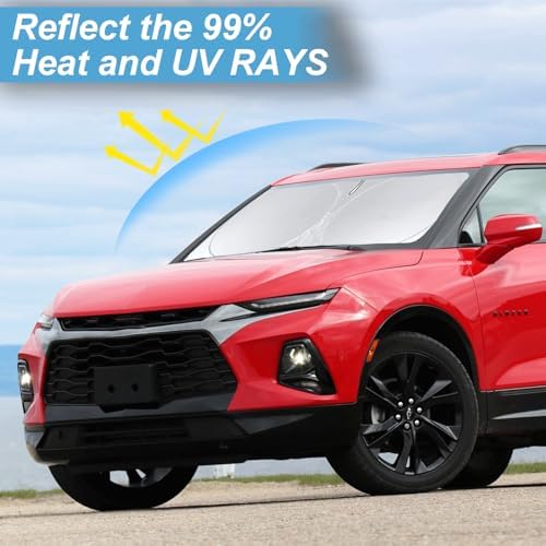 Sun Shade Custom Fit Chevrolet Chevy Equinox 2010-2017 Windshield Sunshade - Image 2