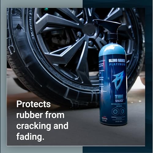Bling Sauce Tire Sauce Natural Look Tire Shine, Cars, Trucks, SUVs, 24 oz - Image 6