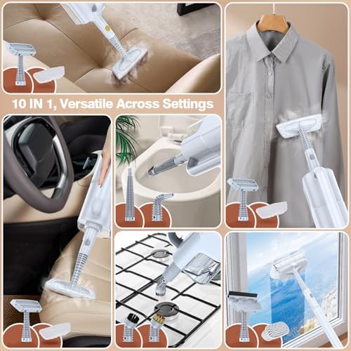 Steam Cleaner, Detachable 10-in-1 Handheld Steam Mop for Multi-Surface - Image 3