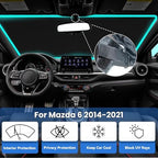 Windshield Sun Shade for 2014-2021 Mazda 6 Mada6 - Image 2