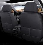 Custom Car Seat Covers Fit for Wrangler JL JK Rubicon Sahara Grand Cherokee L Cherokee Compass Renegade Gladiator Wagoneer Liberty Commander Grand Cherokee SRT (Black) - Image 2