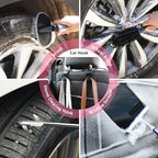 41Pcs Car Cleaning Kit, Interior Detailing Kit with High Power Handheld Vacuum, Detailing Brush Set, Windshield Tool, Snow Shovel, Pink Complete Auto Accessories for Women - Image 7