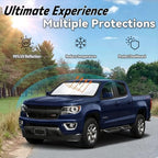 Windshield Sunshade for 2015-2022 Chevy Colorado Chevrolet Colorado - Image 3