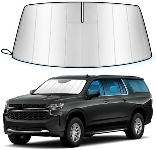 Windshield Sun Shade for Chevy Traverse 2024-2026 Custom Fit by Unknown