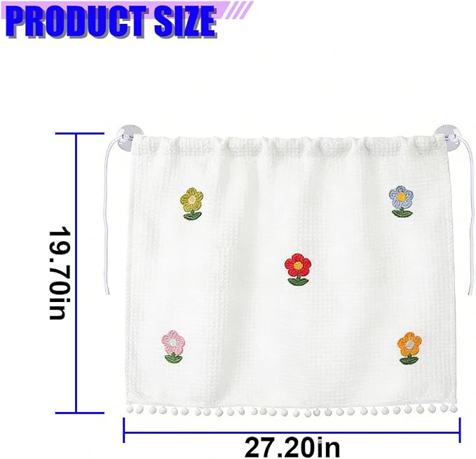 Cute Car Window Shades, 27" x 20" Automotive Side Window Privacy Curtains with Suction Cup, Sun Blackout UV Protection Car Camping Windows Screen Shades for Baby, Pet (Colorful) - Image 2