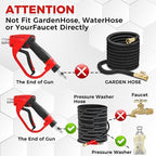 Tool Daily Pressure Washer Gun with 3/8" Swivel Quick Connector, 5000 PSI - Image 2