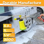 M MINGLE Pressure Washer Gun with Foam Cannon & Dual Connector Accessory - Image 3