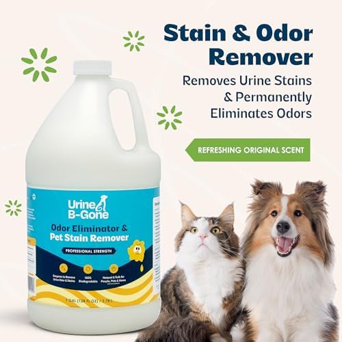 Urine B-Gone Enzyme Cleaner for Human, Cat & Dog Urine, Original, 1 Gallon - Image 3