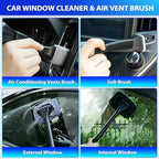 THINKWORK Car Cleaning Kit, Car Vacuum Kit, Gray Car Interior Detailing Kit with 8000PA High Power Vacuum, Including 7Pcs Detailing Brush Set and Bag - Image 5