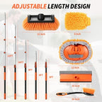 144'' Car Wash Brush with Long Handle Cleaning Kit - Image 4