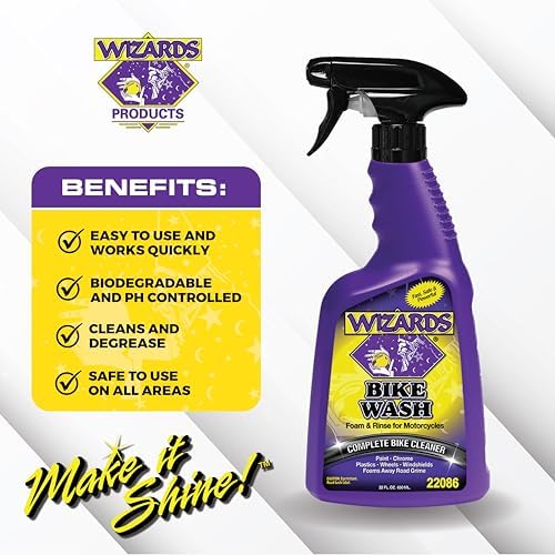 Wizards Motorcycle Quick Detail Kit – 5-Piece Wash & Shine Bundle - Image 4