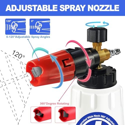 1L Foam Cannon for Pressure Washer - Image 2