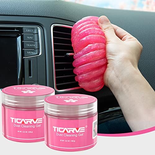 TICARVE 2pack Car Cleaning Gel Car Accessories Car Cleaning Detailing Kits by TICARVE