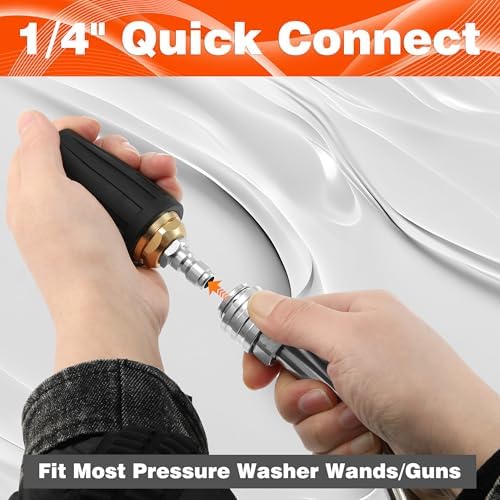 Tool Daily Turbo Nozzle Pressure Washer, 360° Rotating Nozzle - Image 5
