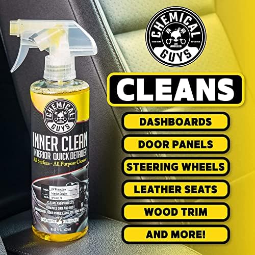 Chemical Guys, InnerClean Interior Quick Detailer, Pineapple Scent, 32 oz - Image 2