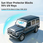 Windshield Sun Shade for Mercedes Benz G-Class G550 G55 G63 G65 1990-2018 - Image 2