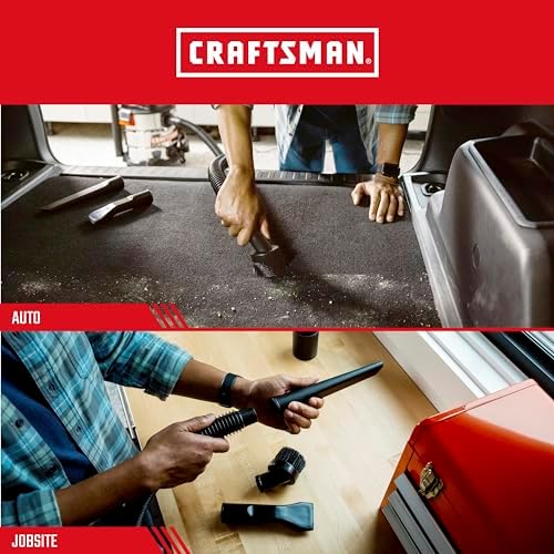 CRAFTSMAN CMXZVBE38662 1-1/4 in. Car Cleaning Wet Dry Vac Attachment Kit - Image 4